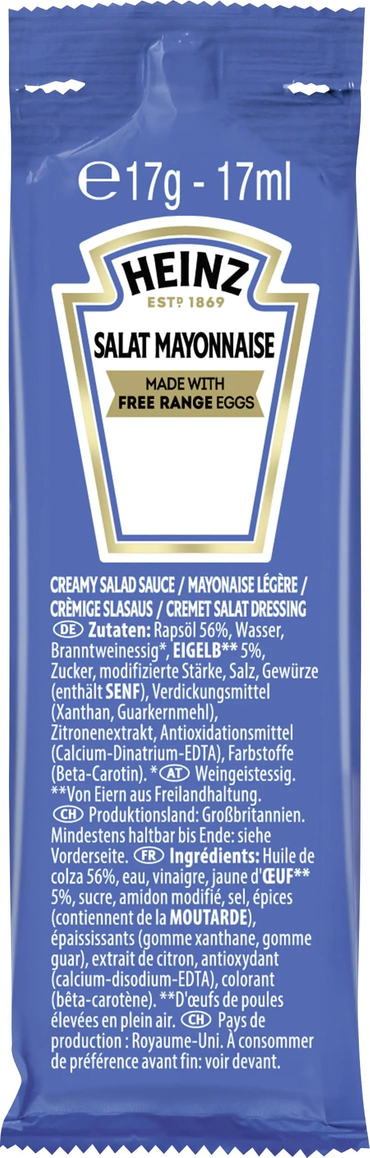 Heinz Salat-Mayonnaise 100 x 17ml – Bild 2