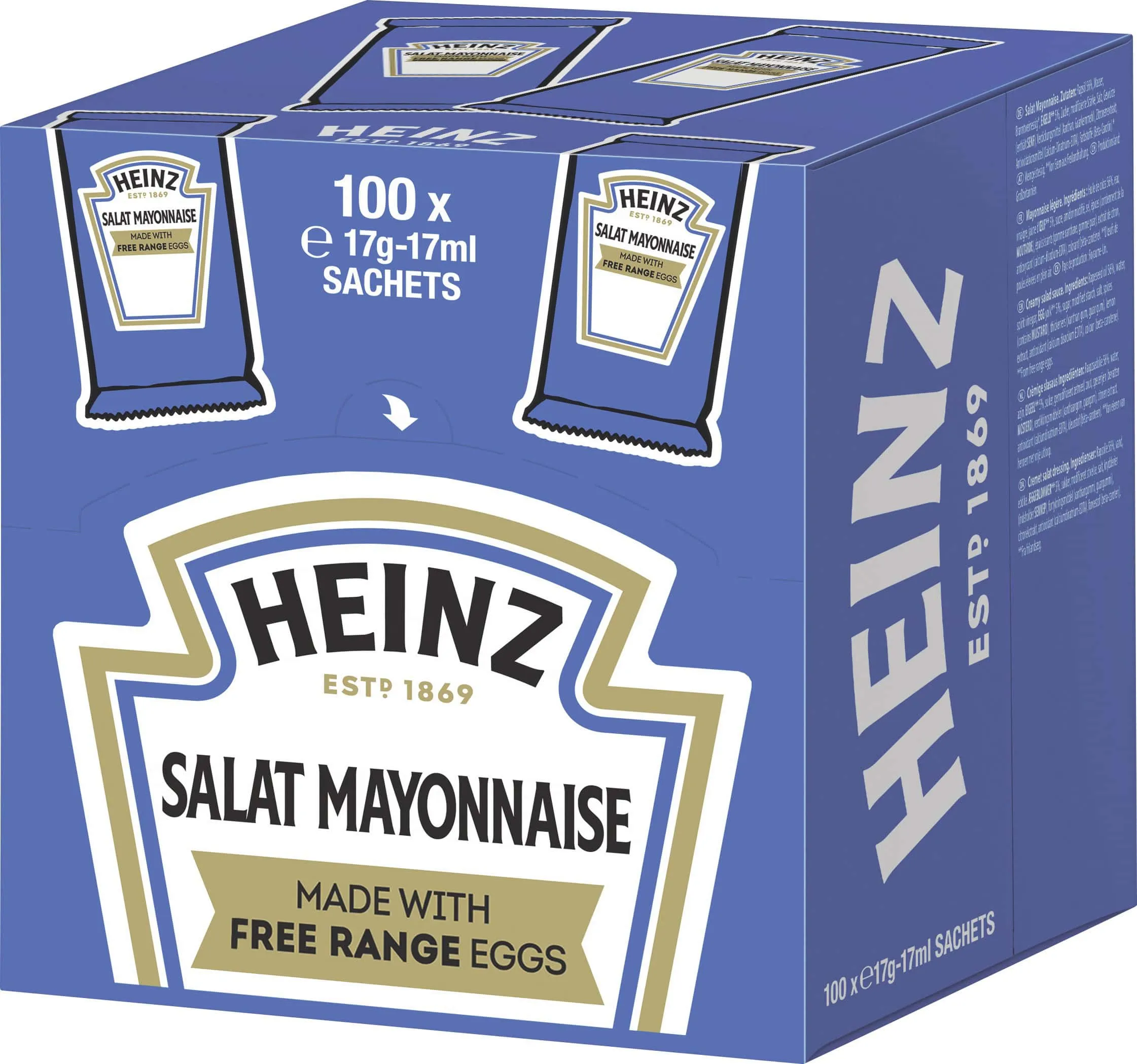 Heinz Salat-Mayonnaise 100 x 17ml – Bild 3